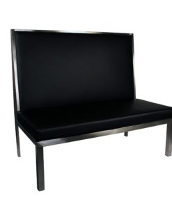 Booth Seat in Black