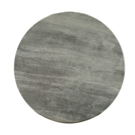 700mm Round Isotop Sliq Compact Table Top in Cement