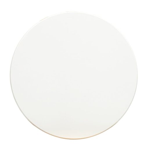 White Round 800mm Isotop Table Top