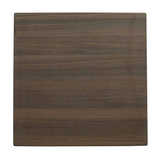 Choco Oak Square 700mm Square Isotop Sliq Compact Table Top