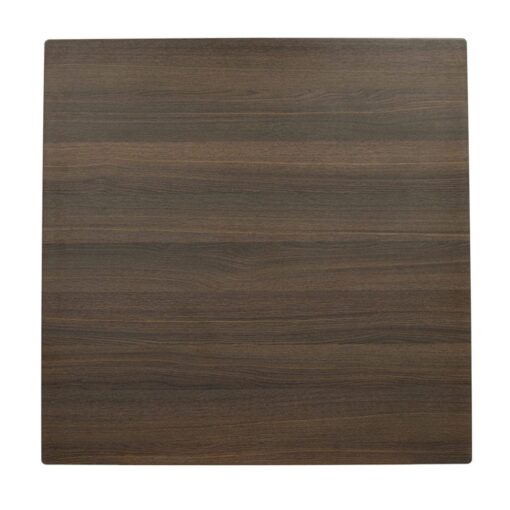 Choco Oak Square 800mm Square Isotop Plus Table Top
