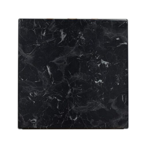 Alcantara Black (Marble Look) Square 600mm Isotop Plus Table Top