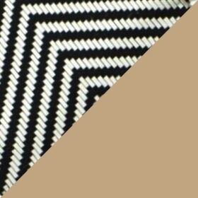 Black V Pattern Light Frame