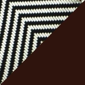 Black V Pattern Dark Frame