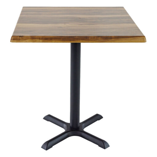 700mm Square Shesman Isotop Table Top with Black Maxwell Base