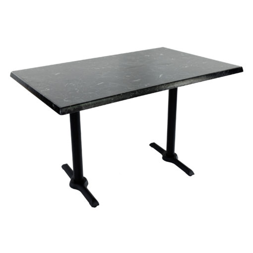 800x1200mm Alcantara Isotop Table Top with Black Twin Maxwell Base