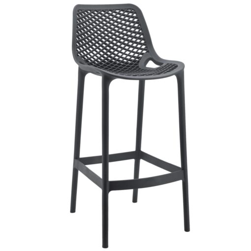 Tall Envy Stool in Charcoal