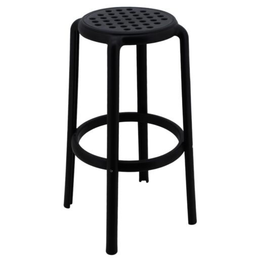 Tall Fred Stool in Black