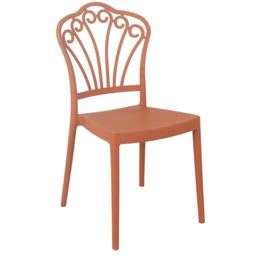 Garden Chair in Terracotta