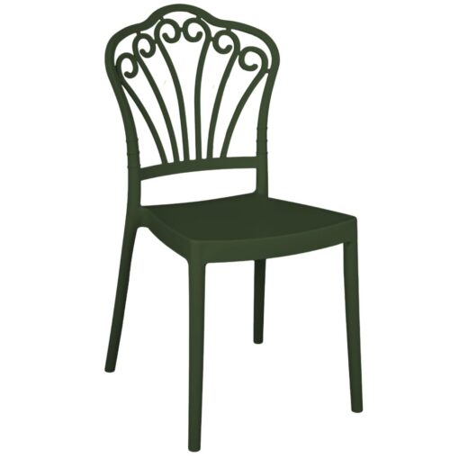 Garden Chair in Dark Forest Green