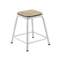 helen stool small white he wh 46 x1