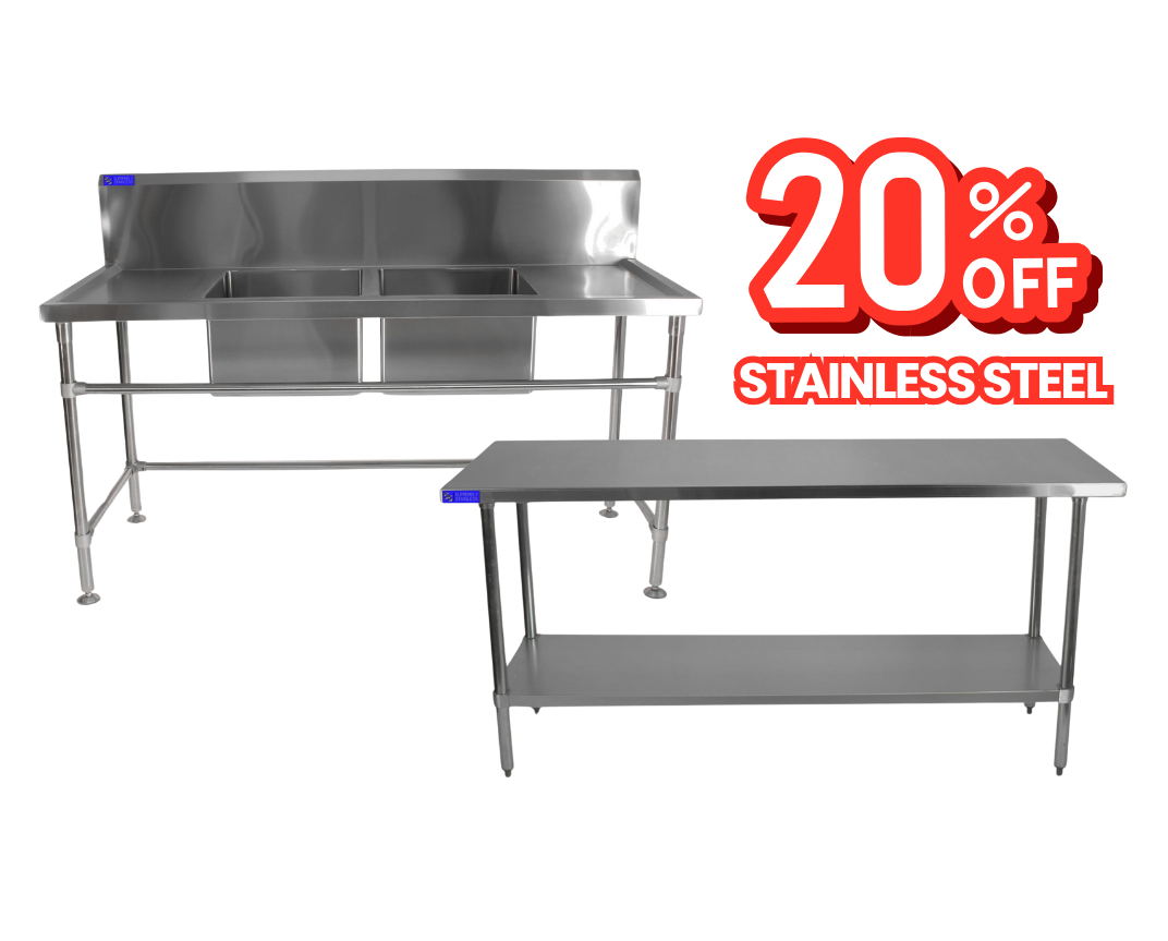 highest quality stainless benches