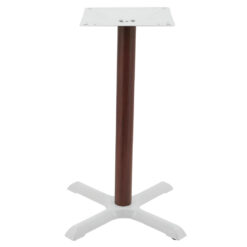 maxwell white walnut dining base wh max pole walnutr 72 view1
