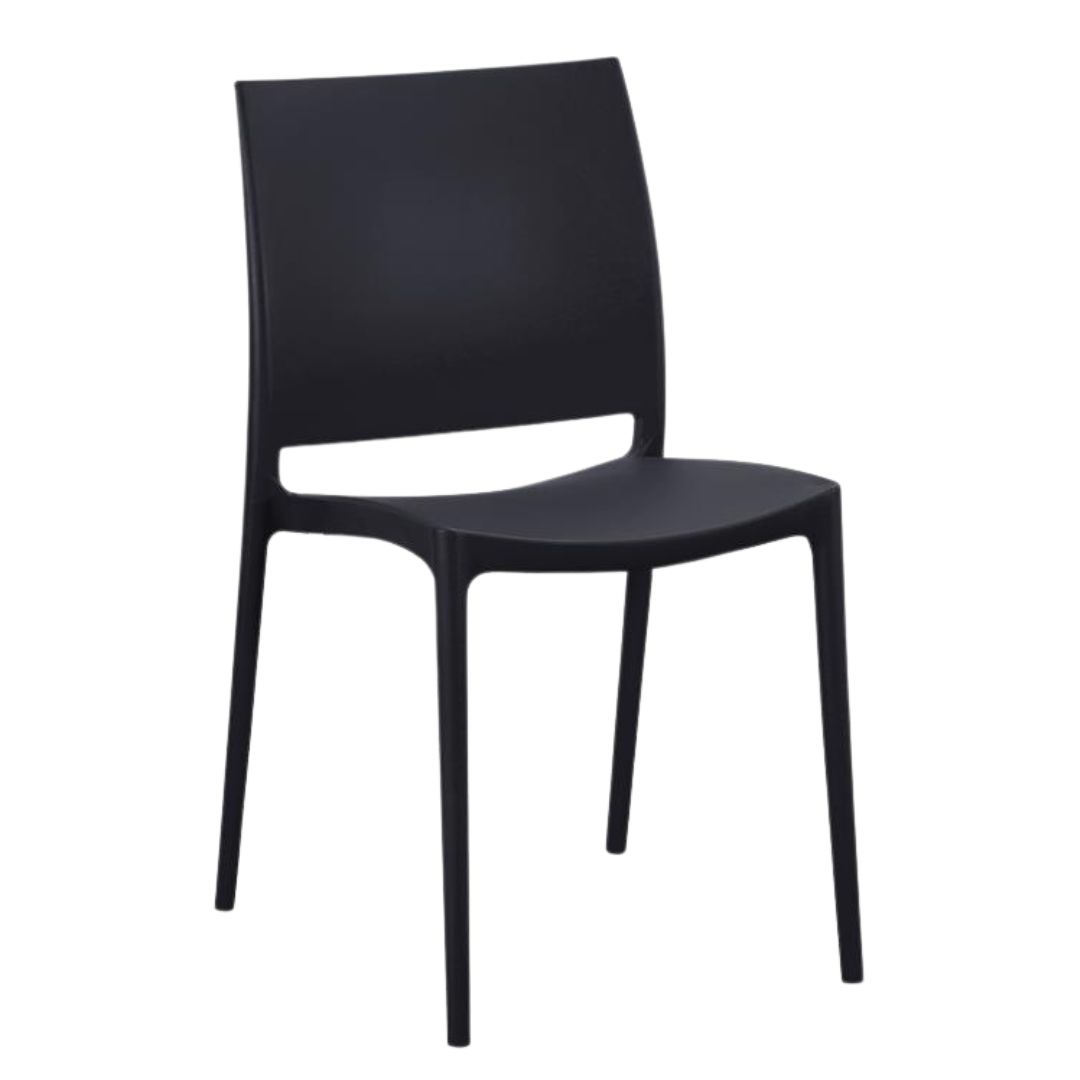 mayan chair in black