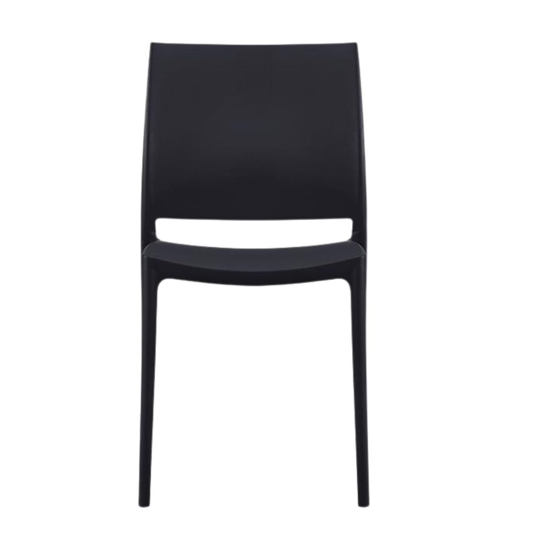 mayan chair in black
