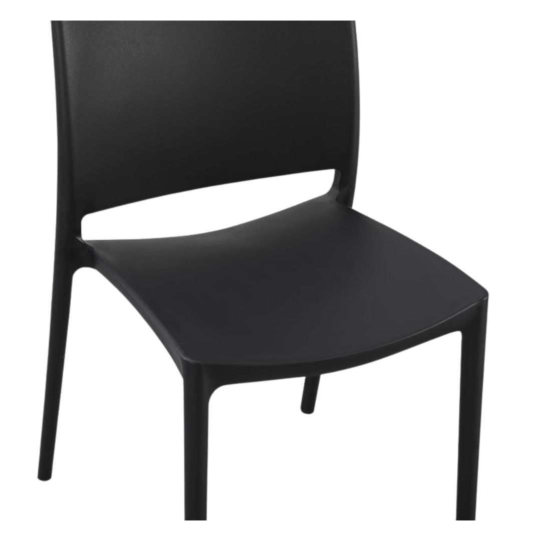 mayan chair in black
