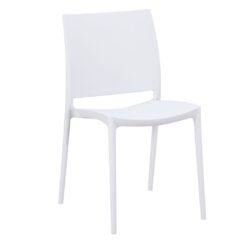mayan chair in white