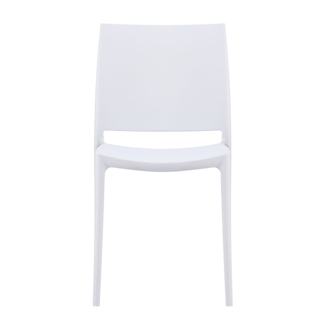 mayan chair in white