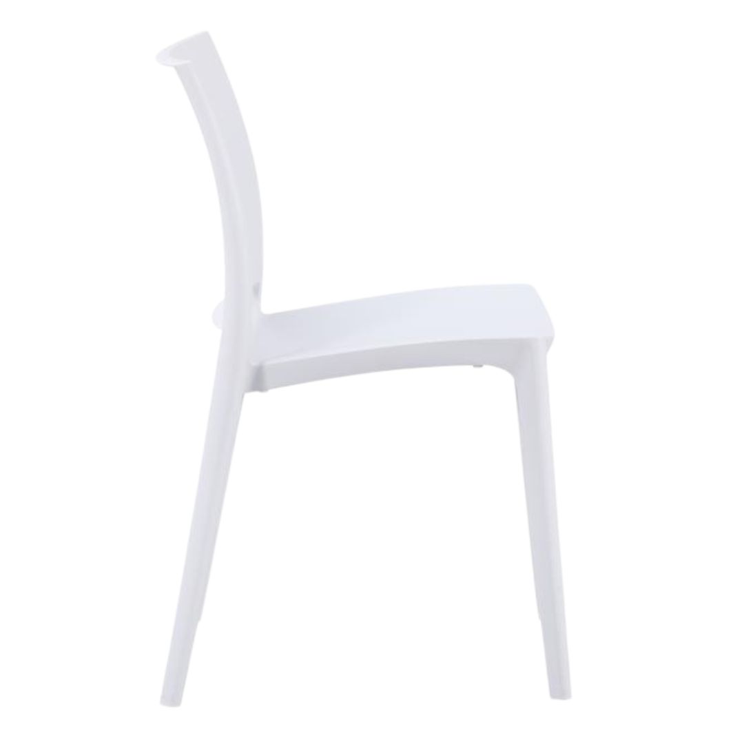 mayan chair in white