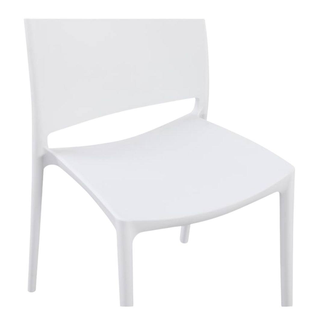 mayan chair in white
