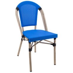 Parisian Chair in Blue Texteline