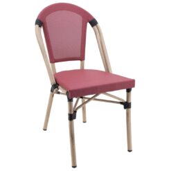 Parisian Chair in Red Texteline