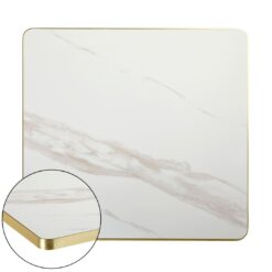 balthasar white marble sintered stone table top