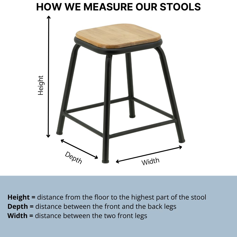 small helen stool in matte white