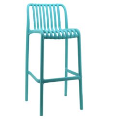 tall tuscan stool in tiffany blue