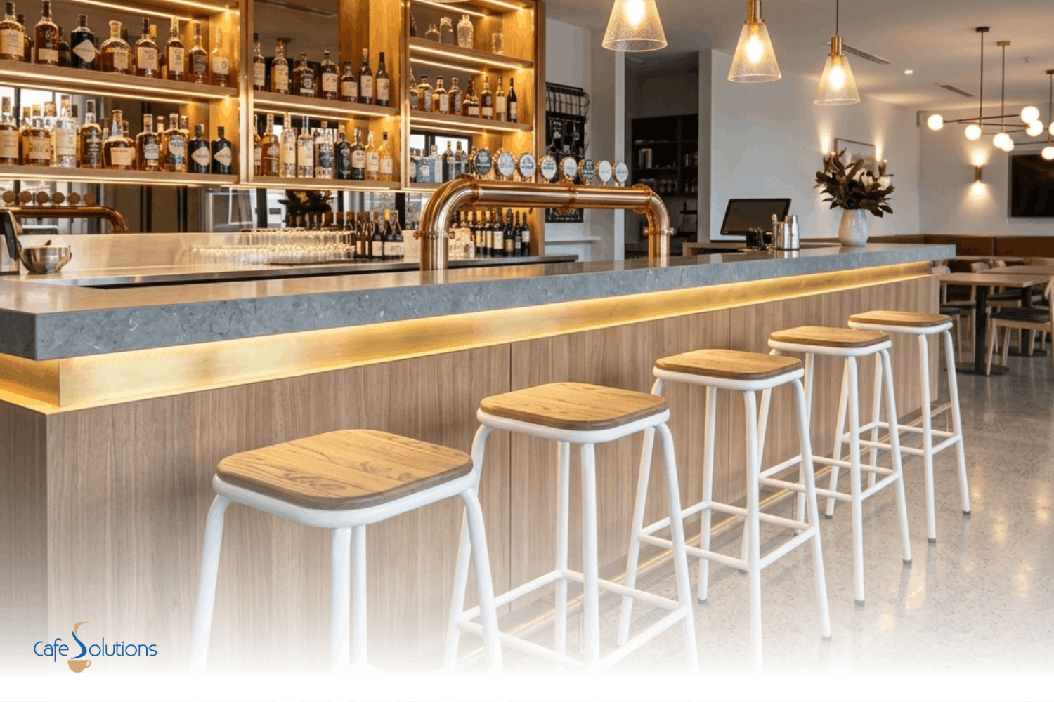 types of commercial bar stools