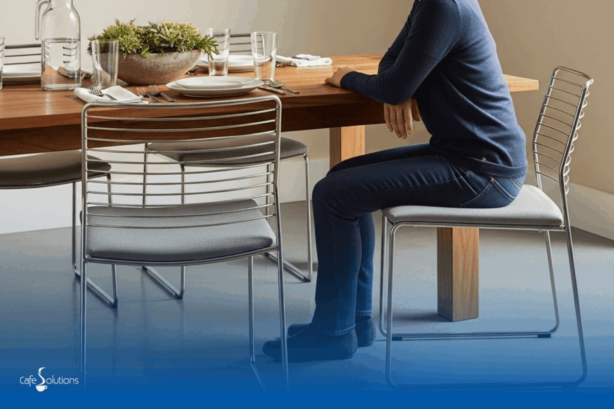 when are metal dining chairs a good choice are metal dining chairs comfortable